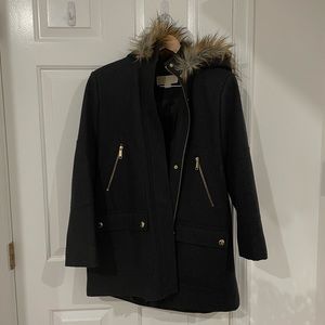 Michael Kors Fur Hooded Coat